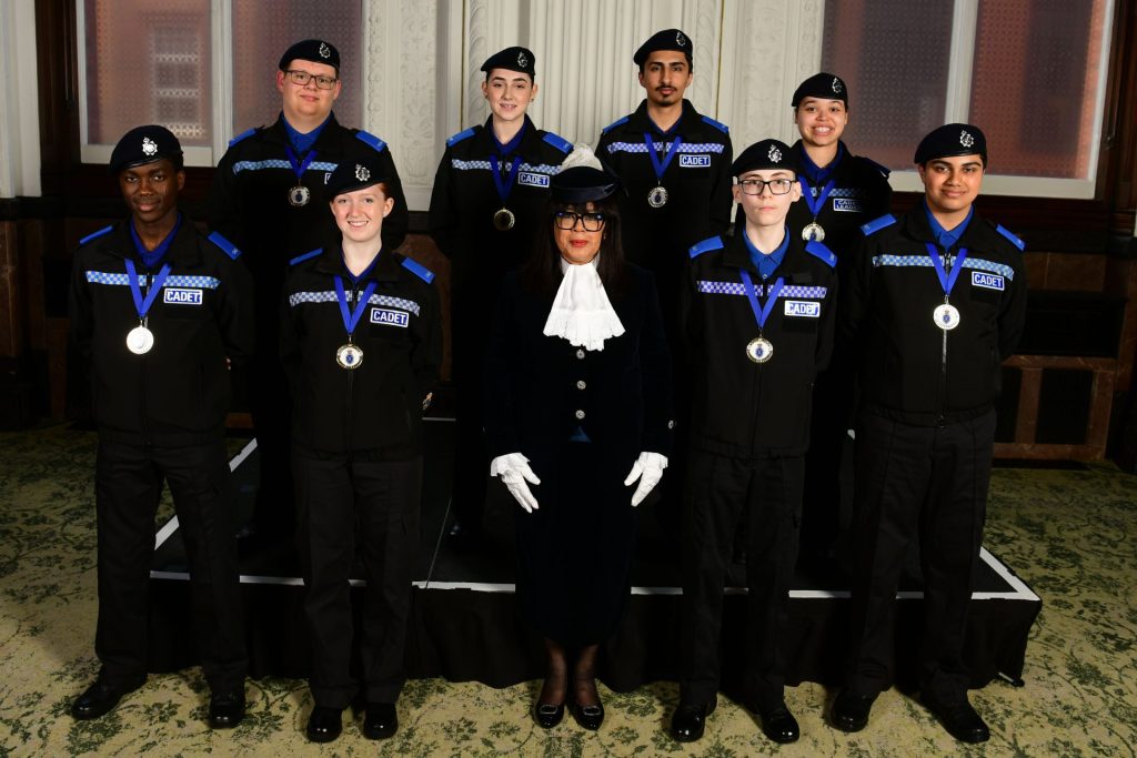 1222 Carmen Watson with The Cadets