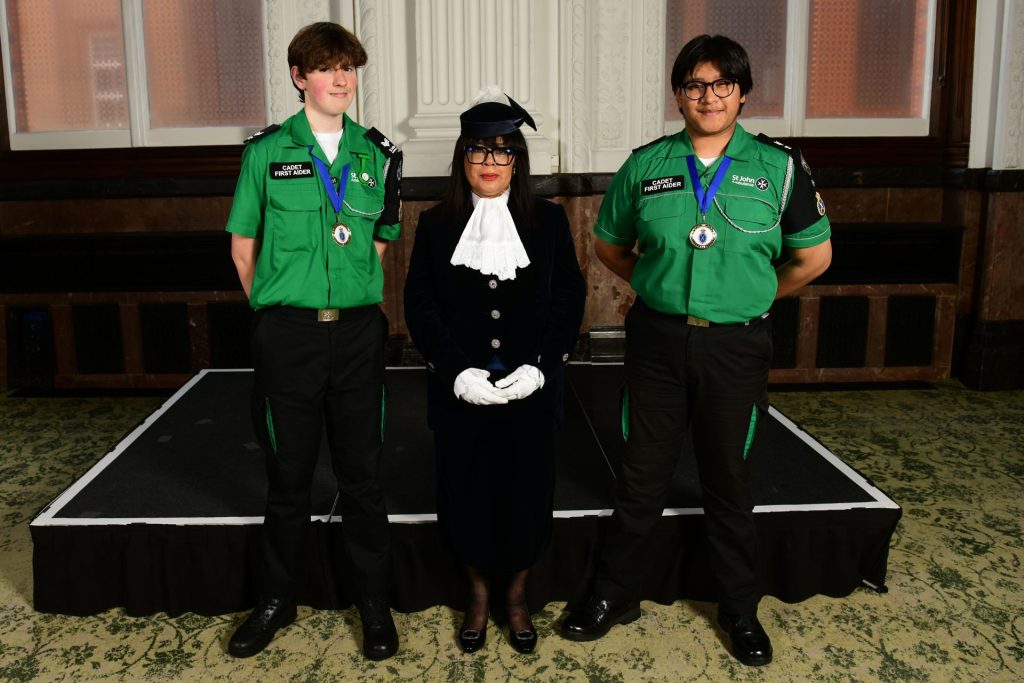 1245 Carmen Watson with The Cadets